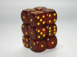 Chessex 16mm D6 Set Of 12: Mercury