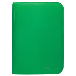 Ultra Pro - 4 Pocket Zippered Pro Binder - GREEN