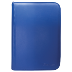 Ultra Pro - 4 Pocket Zippered Pro Binder - BLUE