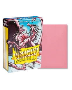 Dragon Shield Japanese Sleeves Matte Pink X60 (59mm X 86mm)