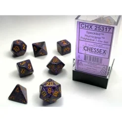 Chessex: Hurricane Poly 7 Dice Set