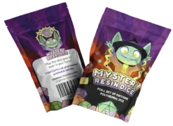 Spooky Halloween Mystery Dice - 1 Pack Of 7 Poly-dice