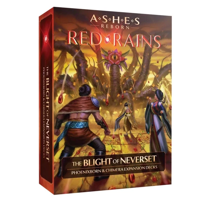 Ashes Reborn: Red Rains - The Blight Of Neverset - Phoenixborn & Chimera Expansion Decks