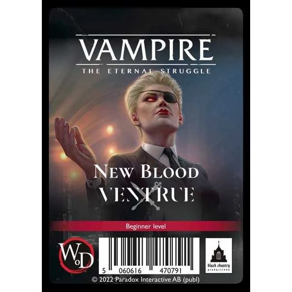 Vampire: The Eternal Struggle. New Blood: Ventrue Starter Deck