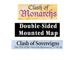 Clash Of Sovereigns/Clash Of Monarchs Mounted Map