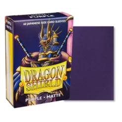 Dragon Shield Japanese Sleeves Matte Purple X60 (59mm X 86mm)