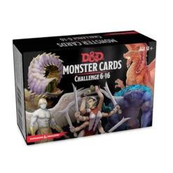 D&D Spellbook Monster Cards: Challenge Rating 6-16