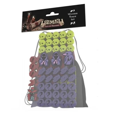 Pagan: Fate Of Roanoke - Wooden Token Kit