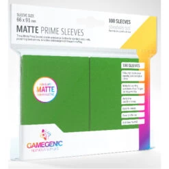 Gamegenic Matte Prime Sleeves Green (100)