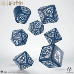 Harry Potter: Ravenclaw Modern Dice Set Blue