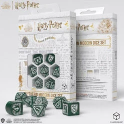 Harry Potter: Slytherin Modern Dice Set Green