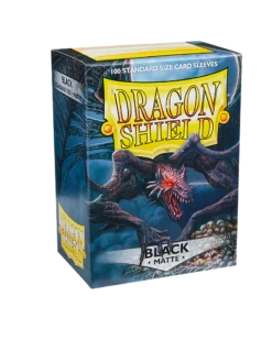 Dragon Shield Matte Black Sleeves (100)