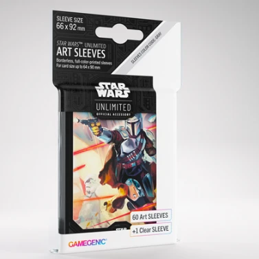 Star Wars Unlimited: Art Sleeves - Mandalorian