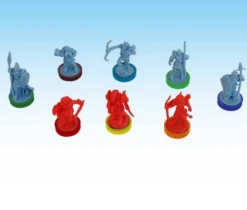 War Of The Ring: Coloured Plastic Rings - Core Set