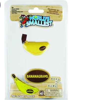 World's Smallest - Bananagrams