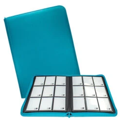 Ultra Pro - 9-pocket Zippered Pro Binder - TEAL