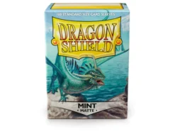 Dragon Shield Matte Mint 100 Standard Sleeves