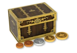 Sinister Fish: Wooden Coin Chest 3 - Fantasy