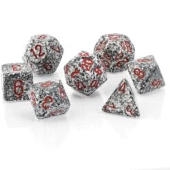 Chessex Poly Dice Set: Granite