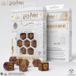 Harry Potter: Gryffindor Modern Dice Set Red