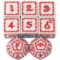 The One Ring 2nd Ed. White Dice