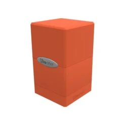 Ultra Pro Satin Tower Deck Box - Pumpkin Orange