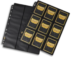 Dragon Shield 18 Pocket Binder Pages Sideloading (50)