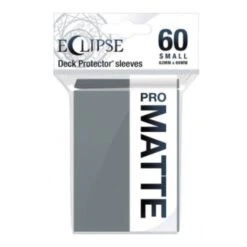 Eclipse Matte Small Sleeves: Smoke Grey (60)