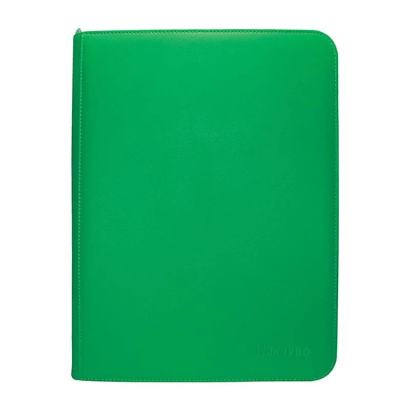 Ultra Pro - 9 Pocket Zippered Pro Binder - Green