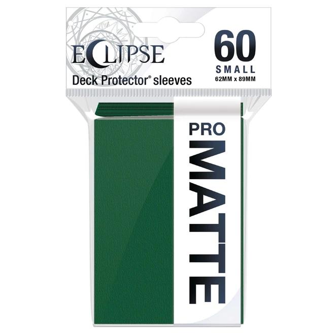 Eclipse Matte Small Sleeves: Forest Green (60)