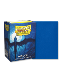 Dragon Shield 100 Double Matte - Wisdom Blue